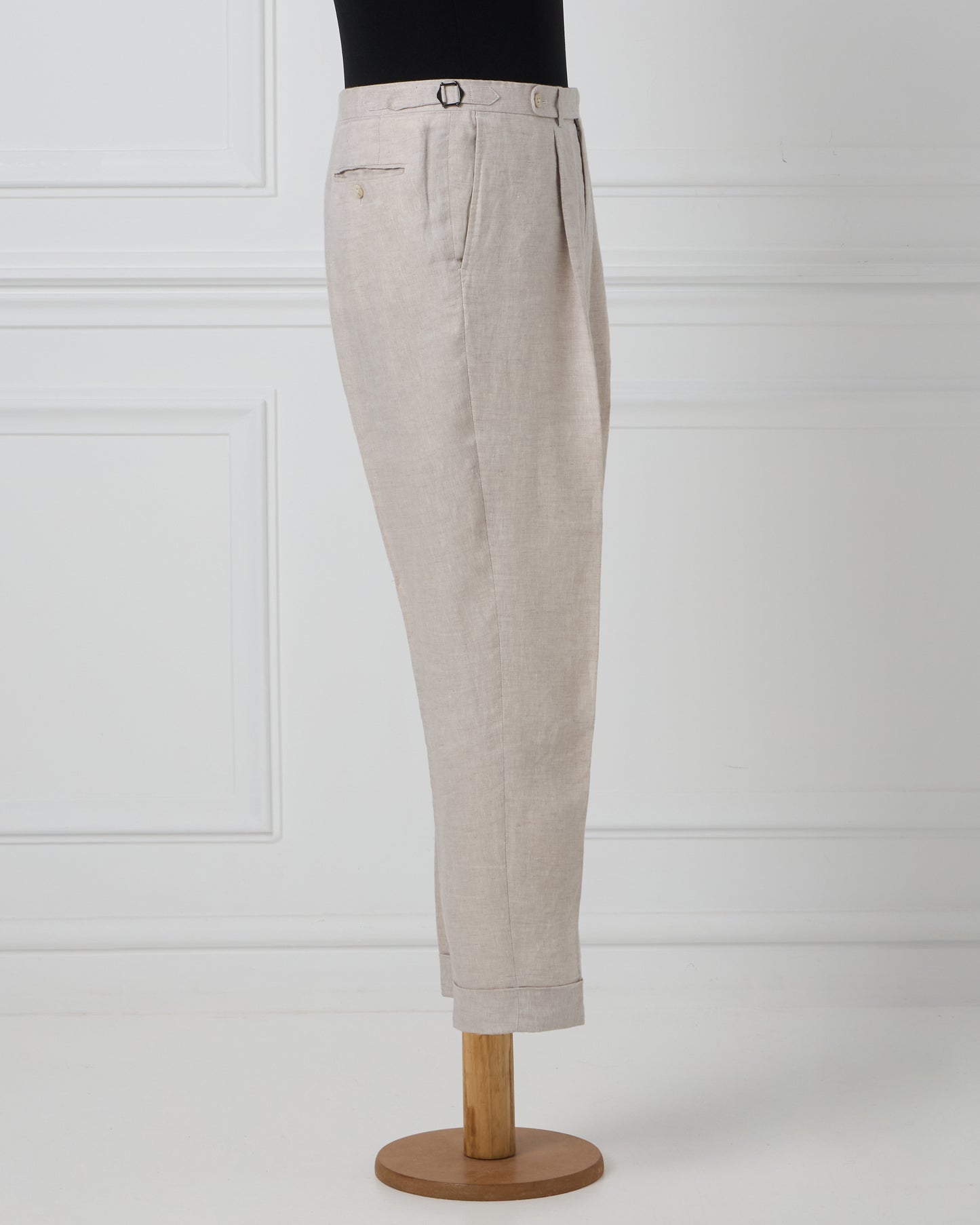 Stone Linen Trousers