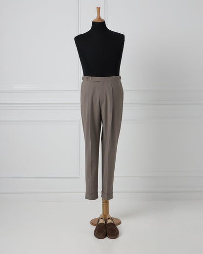 Taupe Wool Trousers