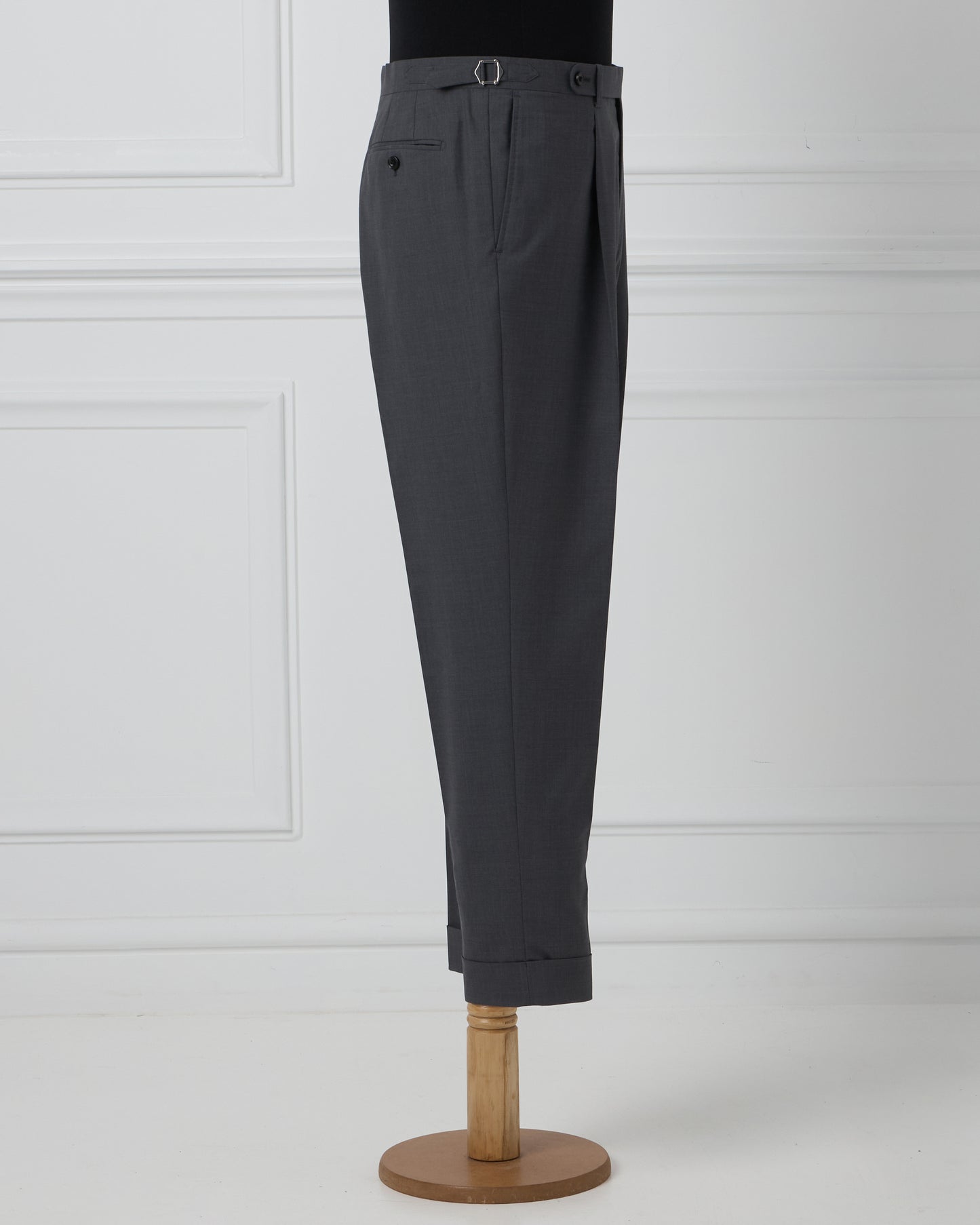 Grey Wool Trousers