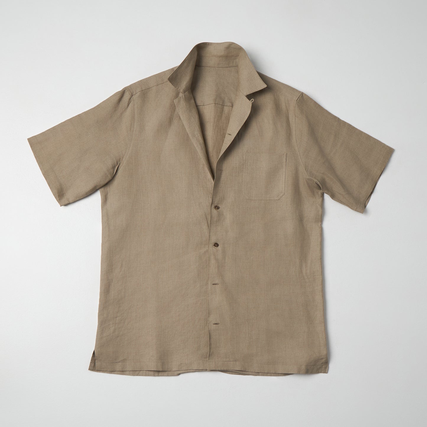 Sand Linen Short Sleeve