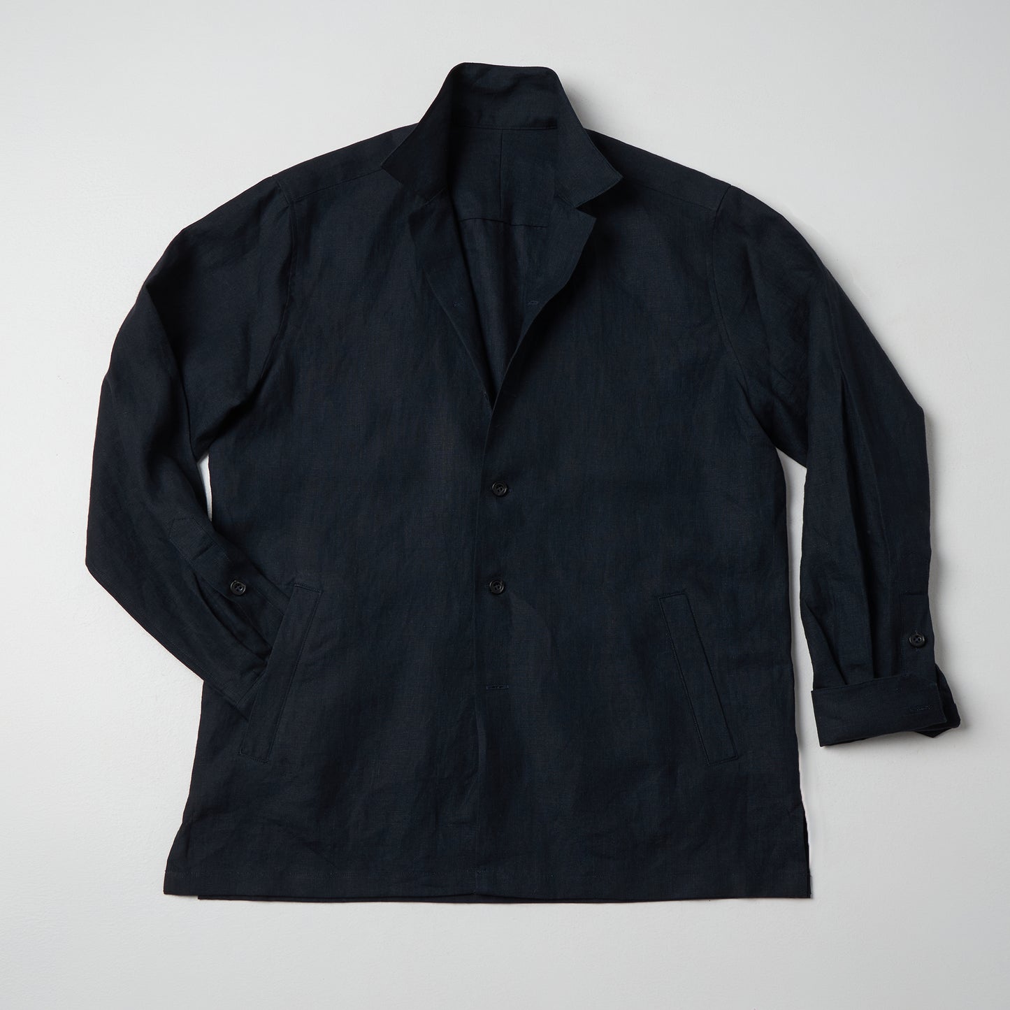 Navy Linen