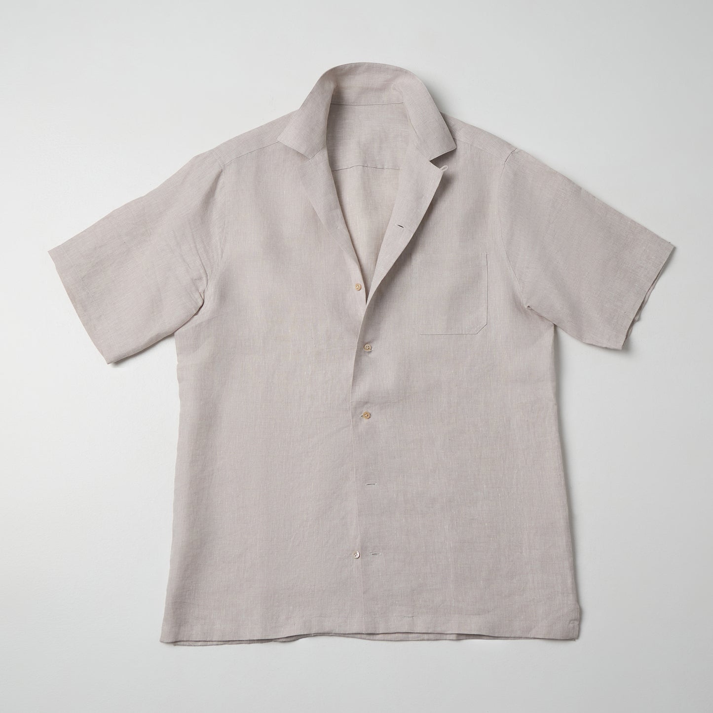 Stone Linen Short Sleeve