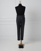 Charcoal Wool Trousers
