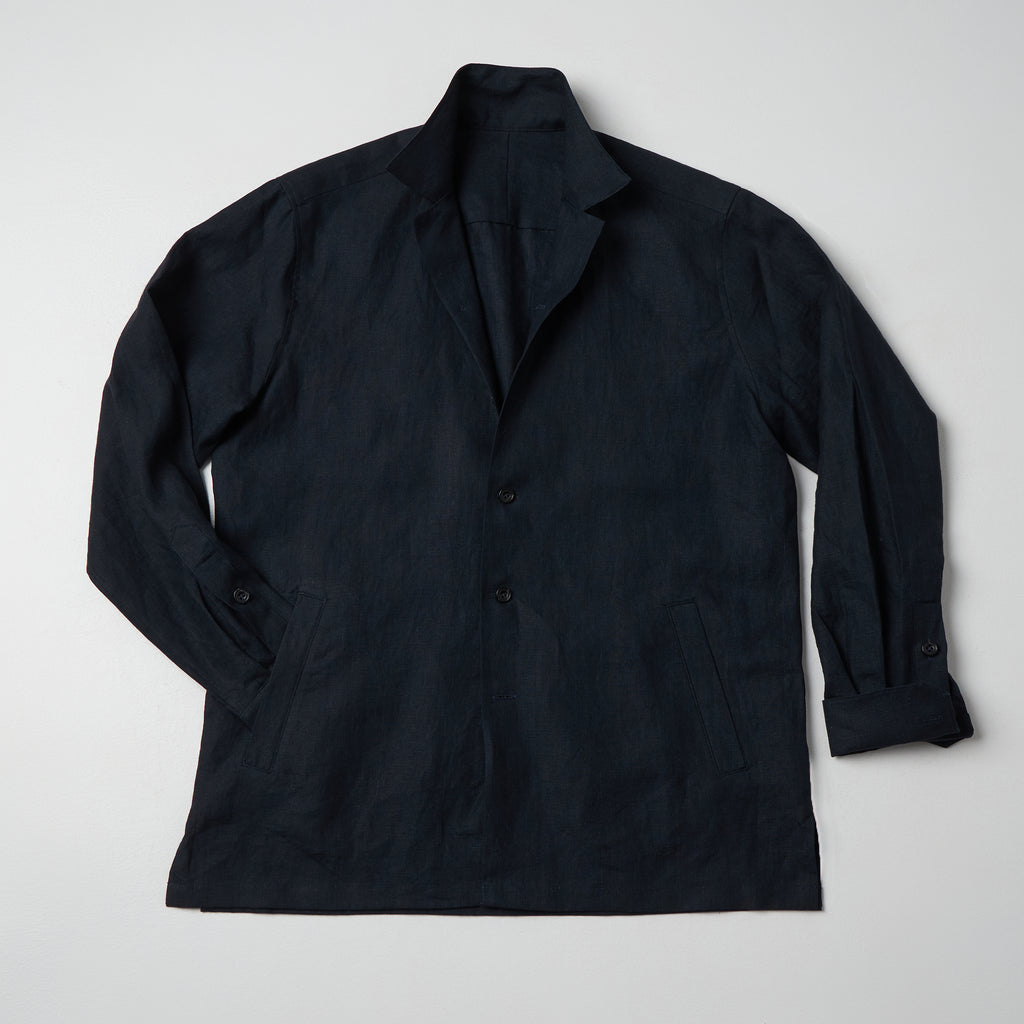 Navy Linen