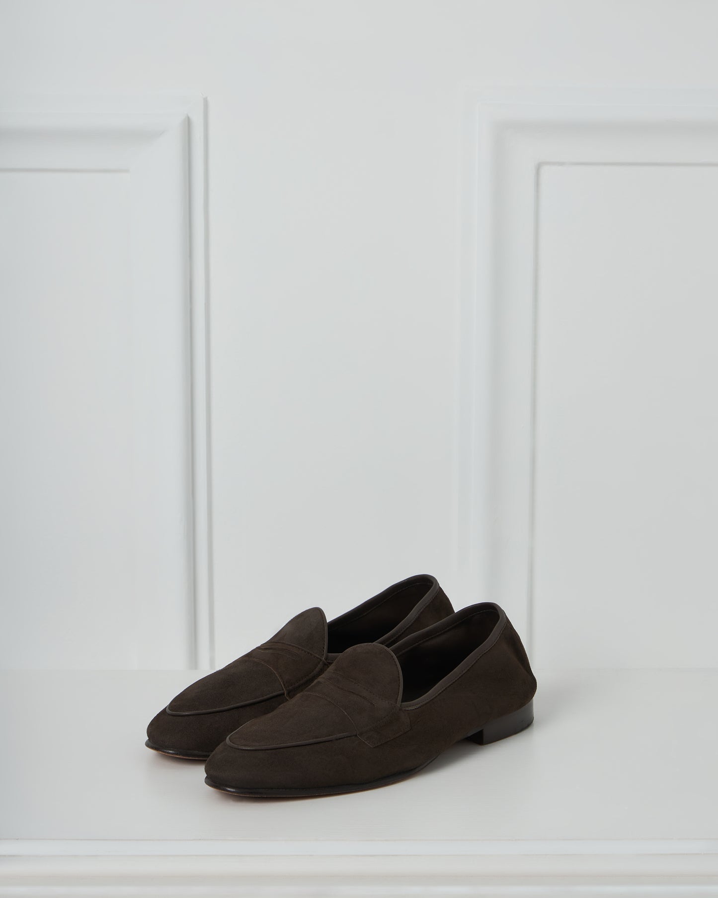 Brown Suede Loafer Classico