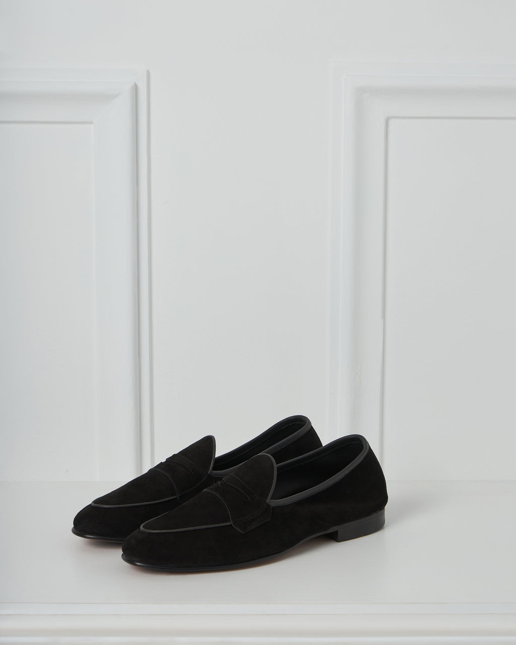 Black Suede Loafer Classico