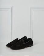 Black Suede Loafer Classico