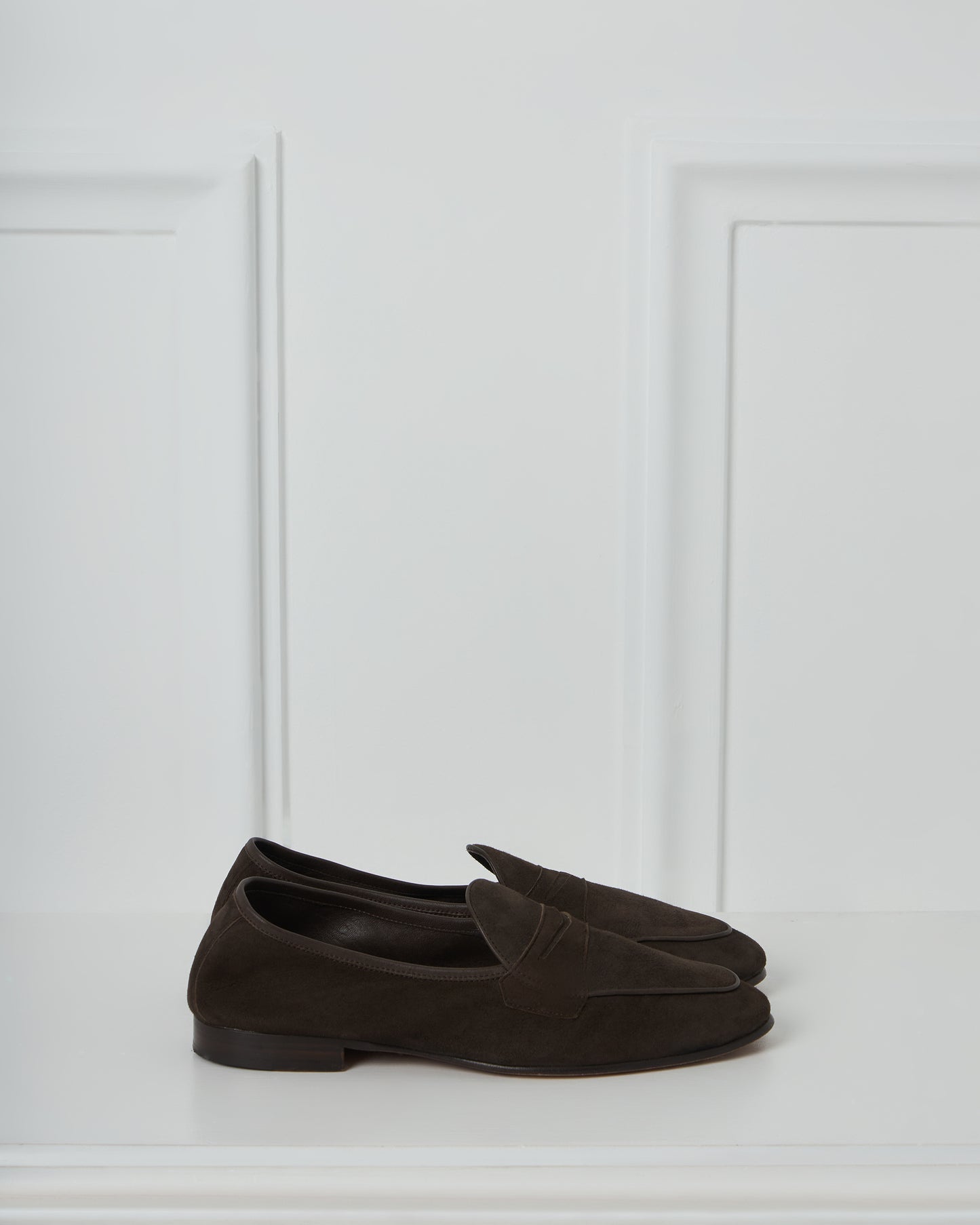 Brown Suede Loafer Classico